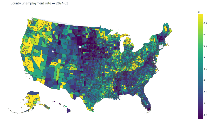County unemployment walkthrough